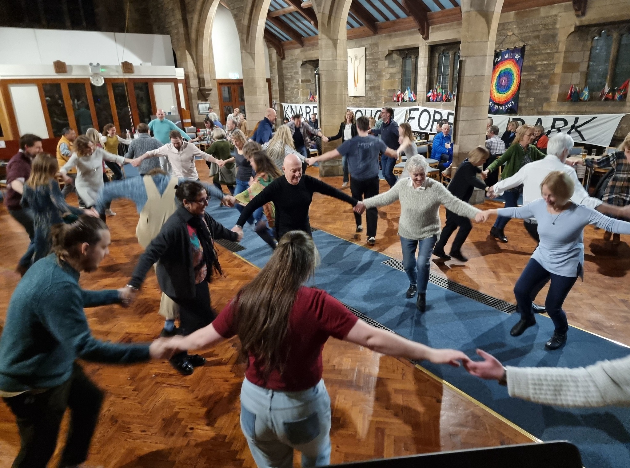 Knaresborough Forest Park fundraising ceilidh, February 2025